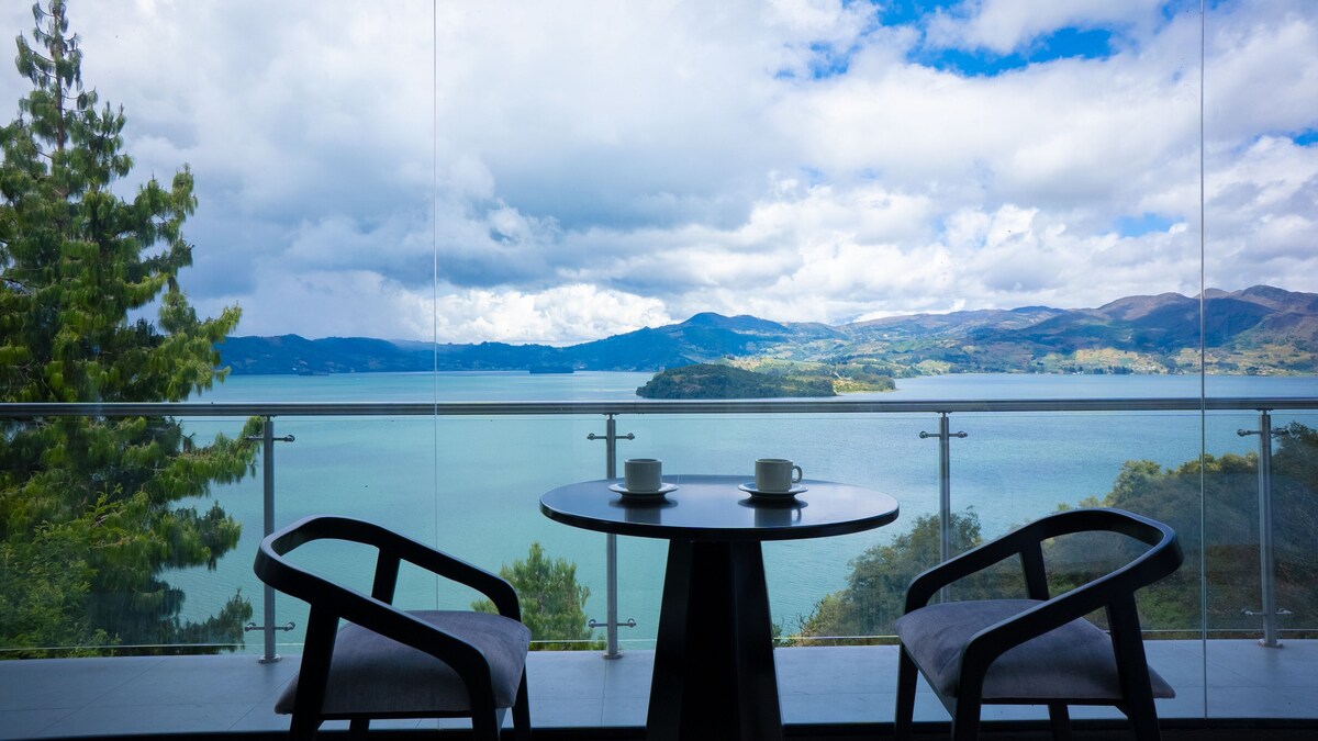 Hotel near Lake Tota