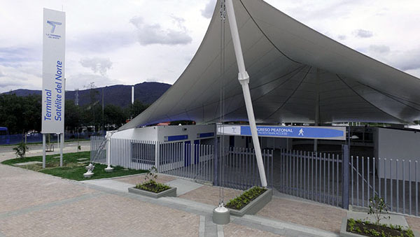 North Bus Terminal in Bogotá, Colombia